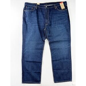 Levis 559 Relaxed Straight Jeans Size 50x34 Mens Medium Wash Denim NWT